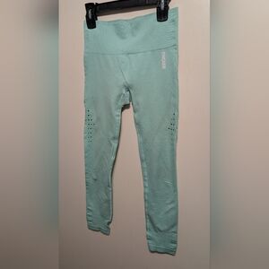 Gymshark Mint Green Leggings Women's Medium Workout
